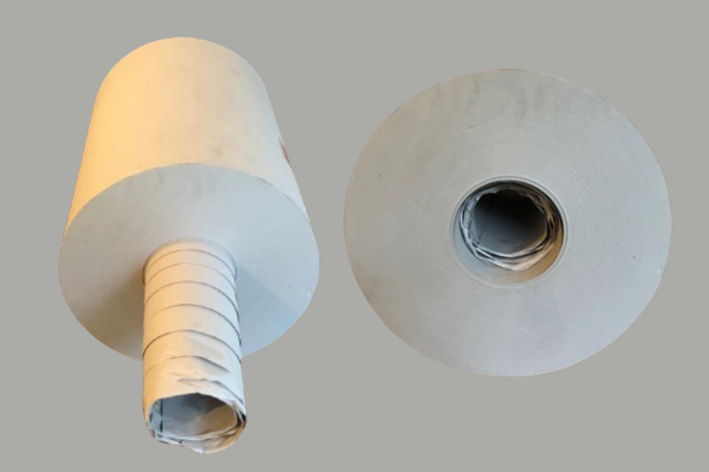 Paper rolls without mandrel
